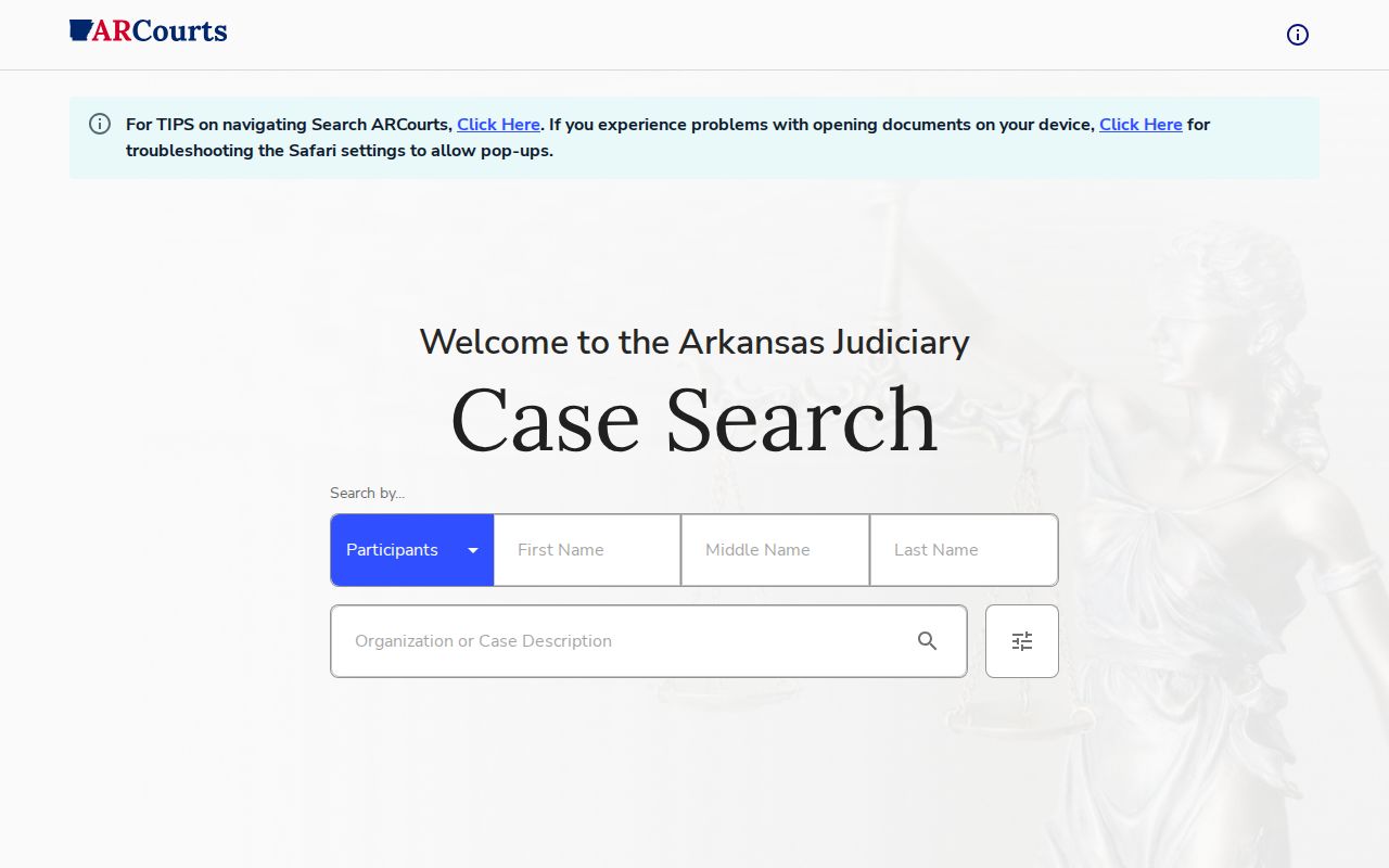 Pulaski County residents directory Search ARCourts party lookup