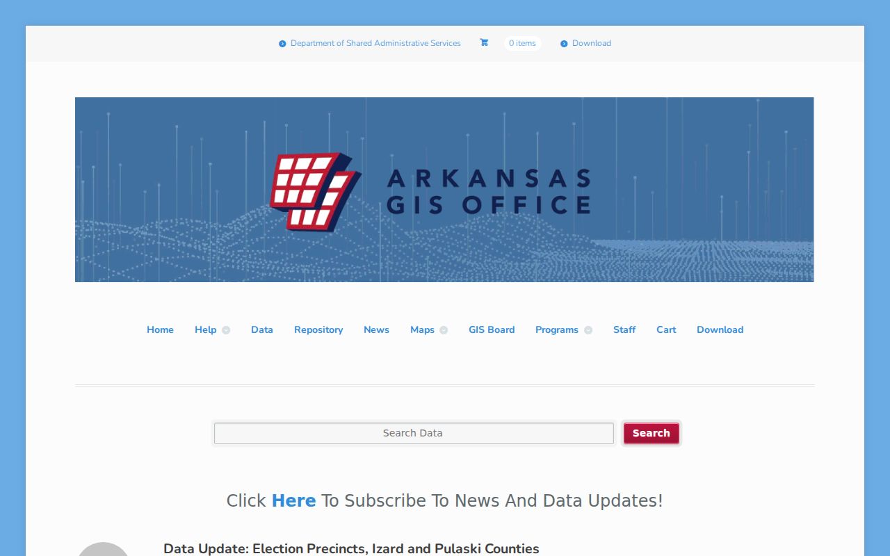 Pulaski County neighbors election precinct data update