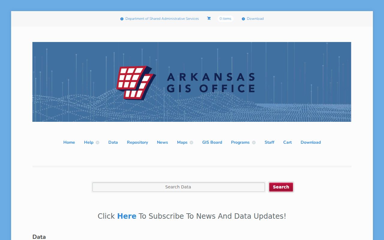 Arkansas GIS reference layers for Pulaski County ZIP boundaries